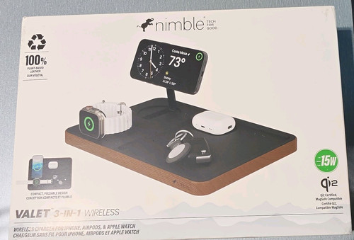 Nimble valet qi2 15w - nimble,