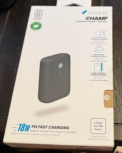 Nimble champ 000mah 18w pd - champ, 10,000mah
